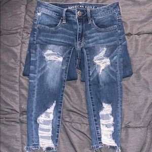 American Eagle ankle jeans
